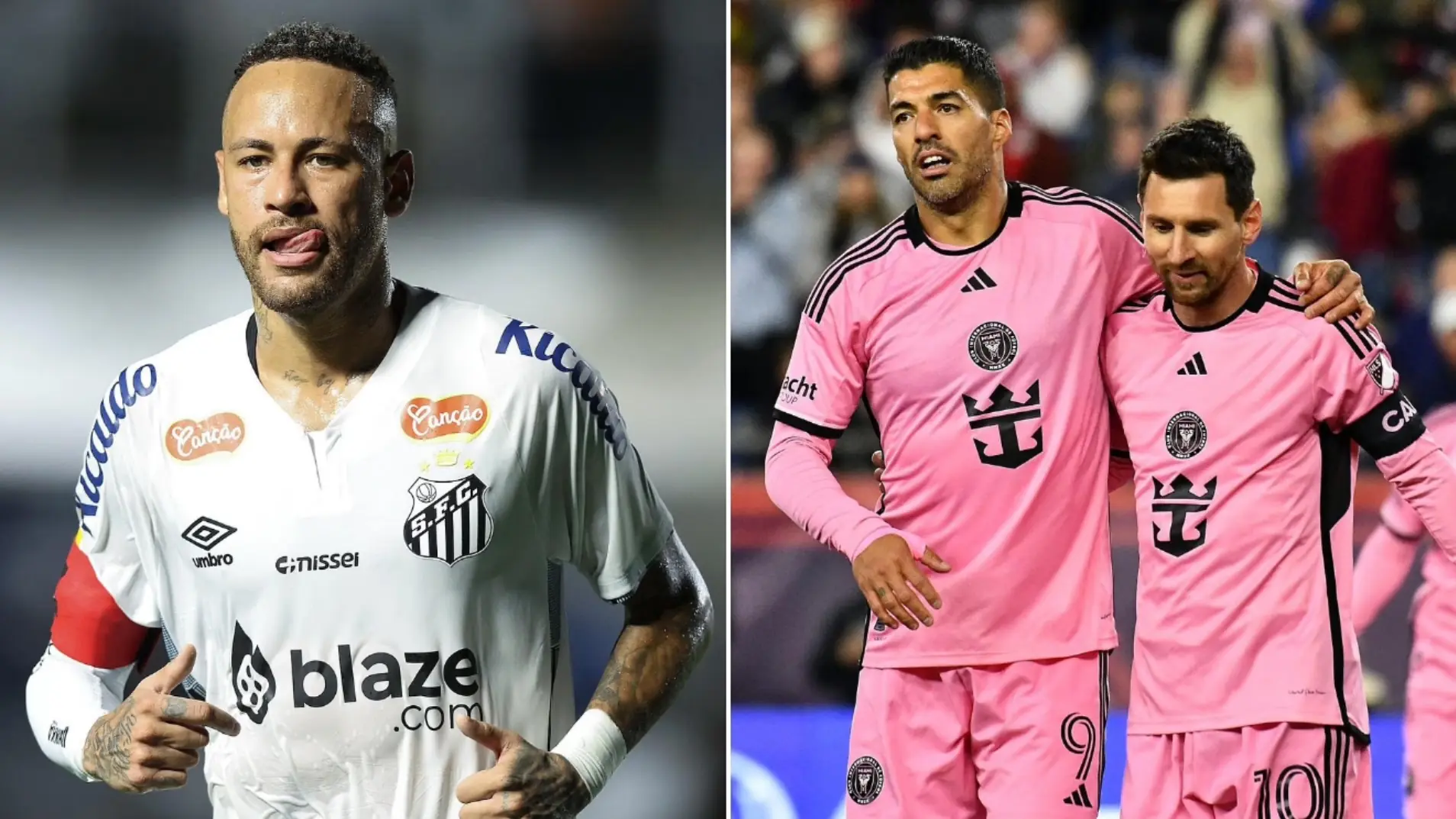 Inter Miami cân nhắc tái hợp Neymar-Lionel Messi-Luis Suarez